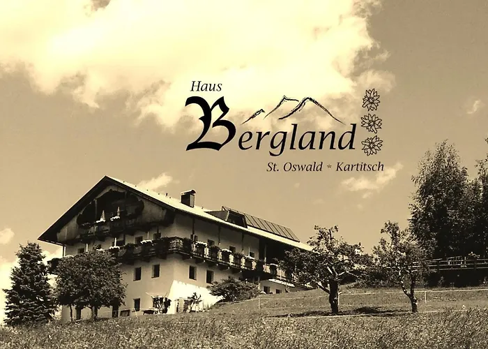 Haus Bergland Daire *