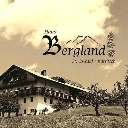 Haus Bergland Апартаменты *